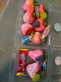 Large candied strawberry